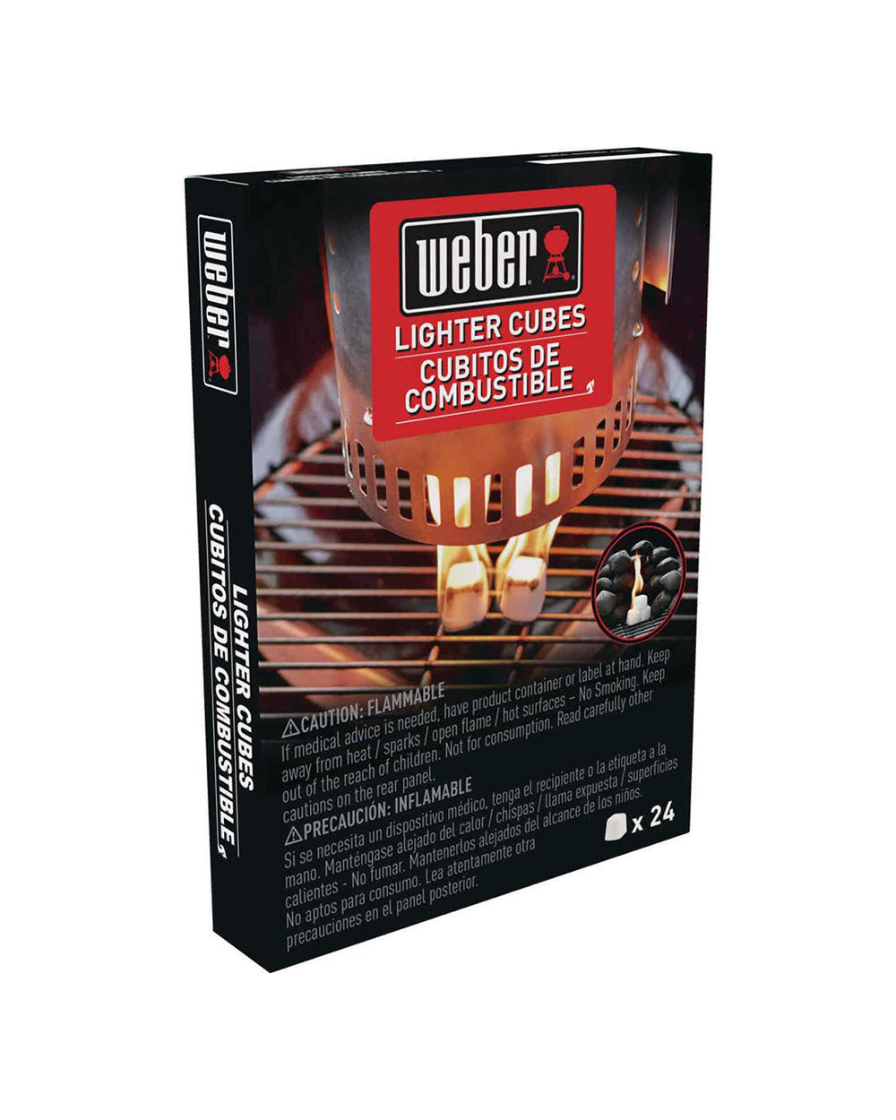 Weber 24 Pieces Lighter Cubes