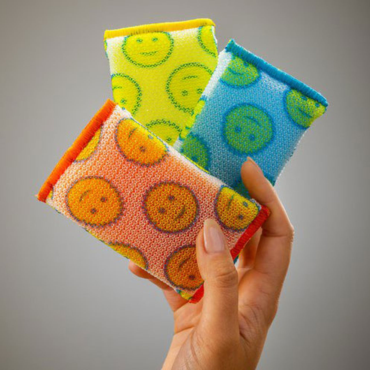 Scrub Daddy Scour Daddy Heavy Duty Mesh Scouring Pad - Set Of 3 Assorted