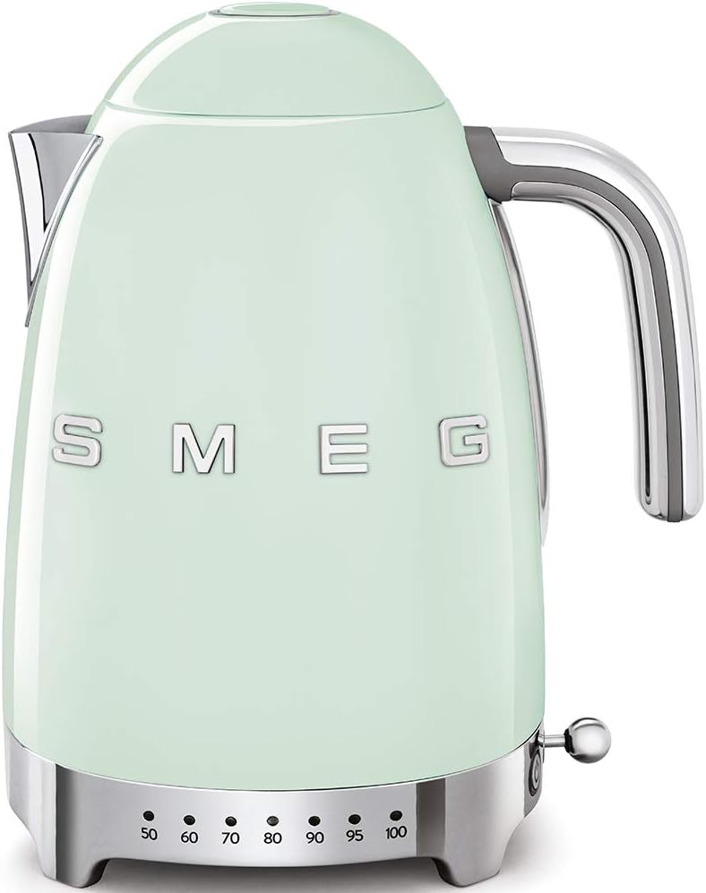 Smeg Variable Temp Kettle Pastel Green