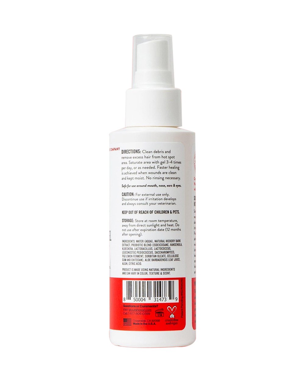 Skouts Honor 120ML Probiotic Hot Spot Hydrogel Wellness