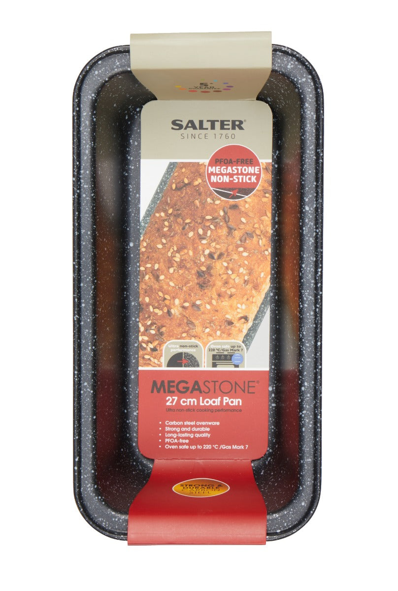 Salter Silver Megastone Loaf Pan 27cm