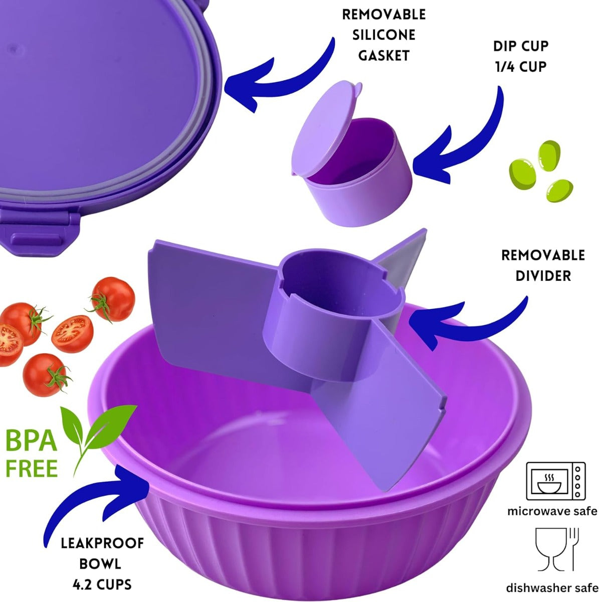 Yumbox Poke Bowls Purple