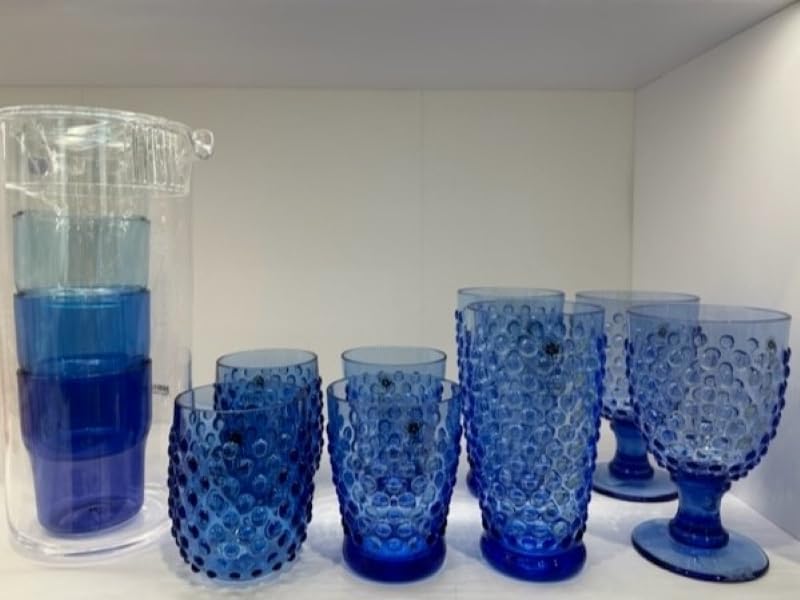 Tarhong 20oz Hobnail Jumbo Cobalt Blue