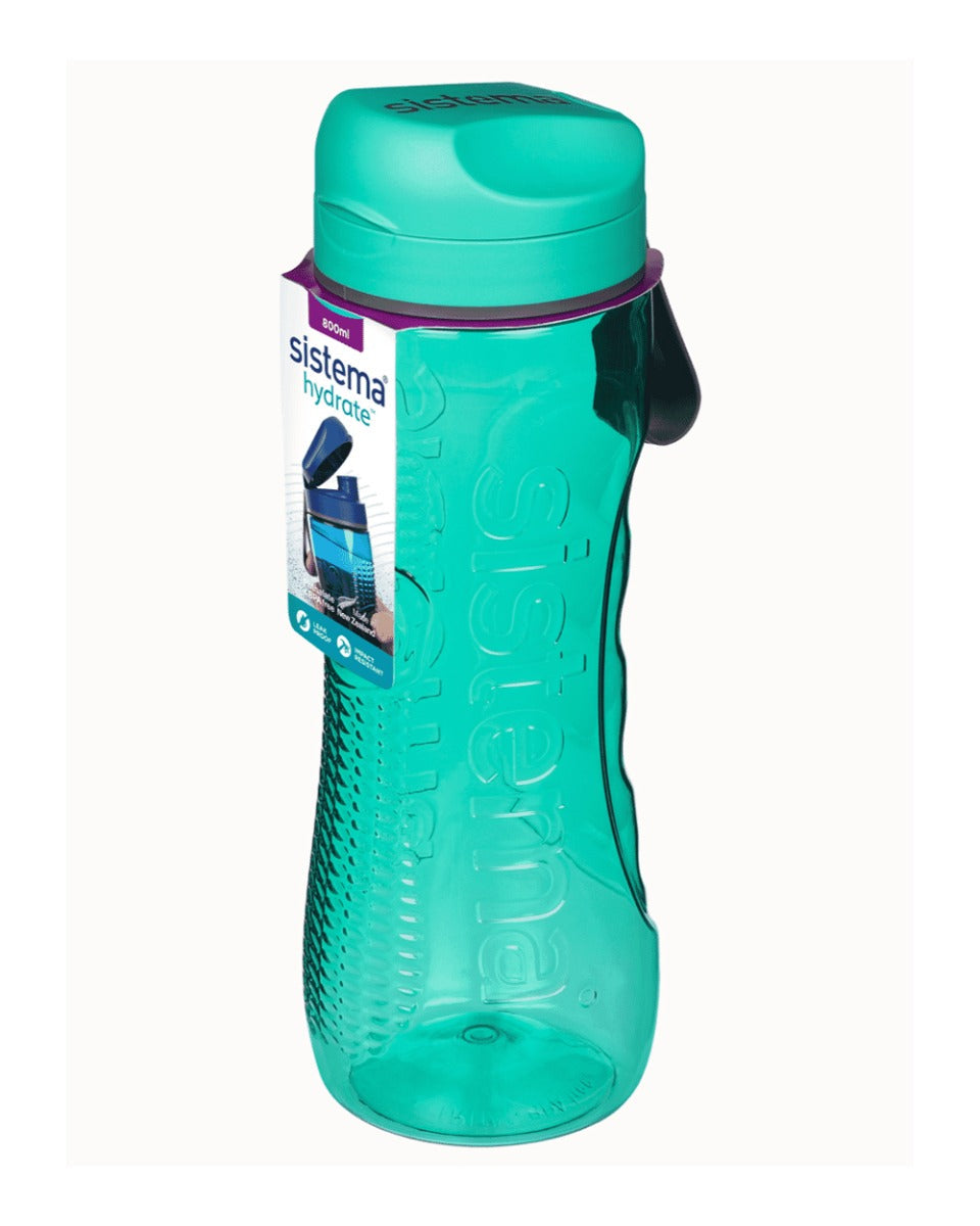 Sistema Tritan Active Water Bottle 800ML Teal