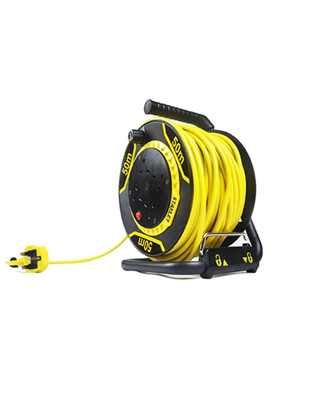 Stanley Cable Reel 4 Sockets with 50 Meter Cable