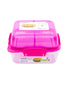 Sistema Lunch Stack To Go Pink