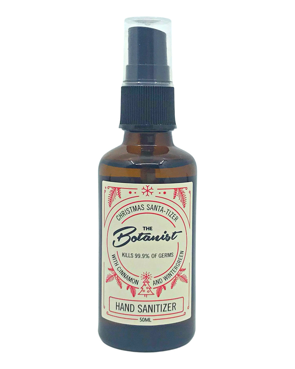 The Botanist Santatizer Xmas Hand Sanitizer Cinnamon, Grapefruit & Wintergreen