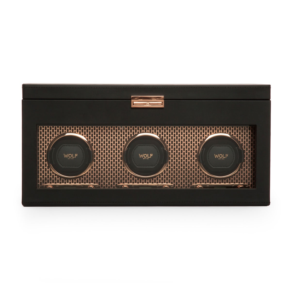 Wolf Axis Triple Winder with Storage Copper