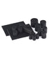 Tru Guard Black Felt Pads Pack of 105 Pieces