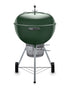 Weber 22 inch Original Kettle Premium Charcoal Grill Green