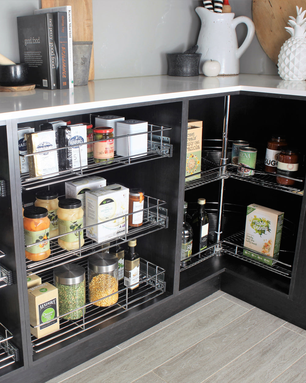 Pantry Pull Out Drawer with Slides from Tansel