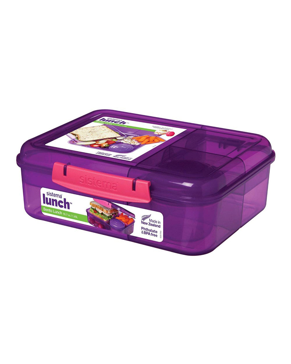 Sistema Bento Lunch 1.65L Purple
