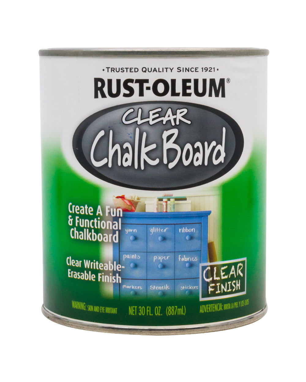 RustOleum Clear Chalkboard Paint 30oz