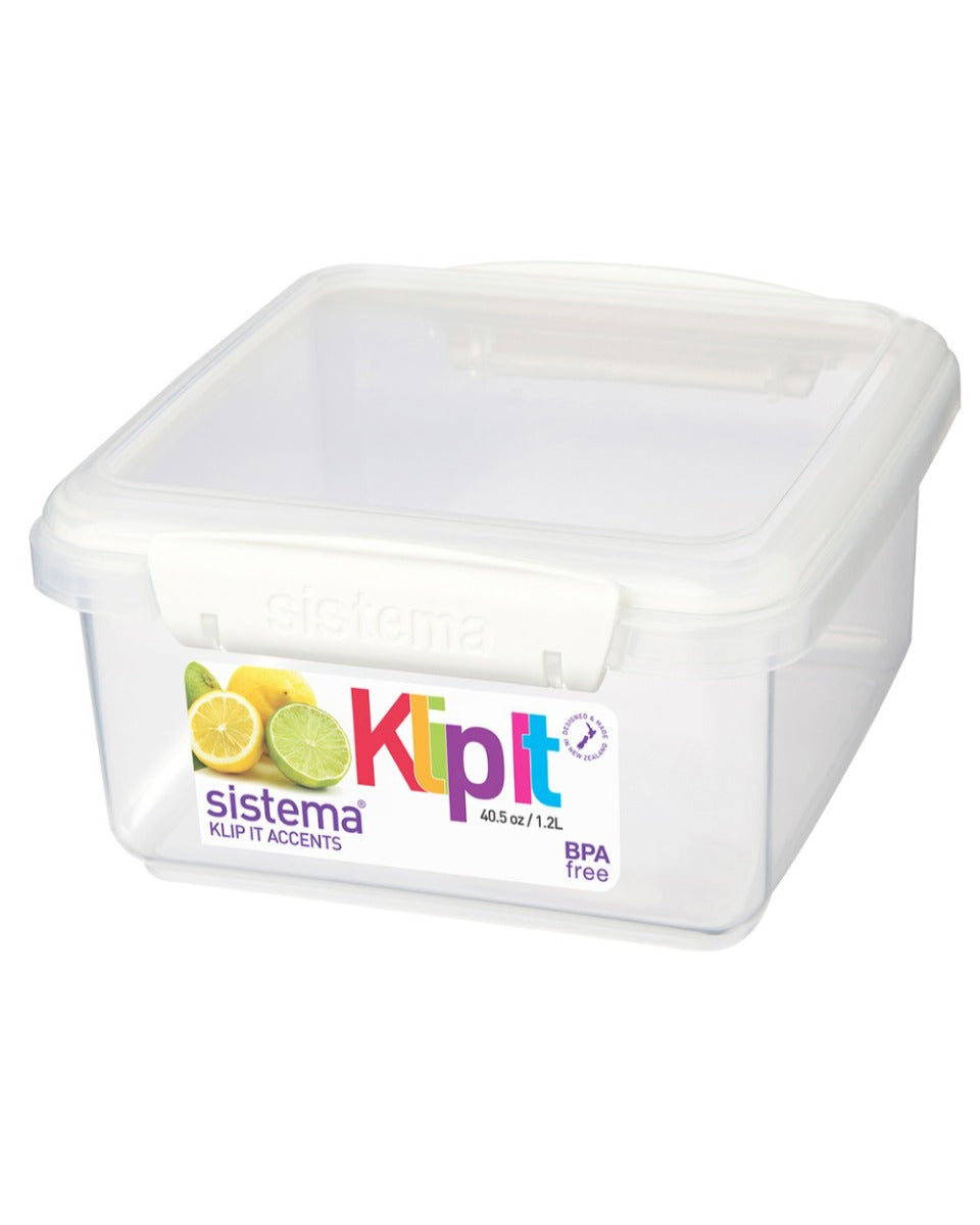 Sistema 1.2L Lunch Plus Accents White Clip