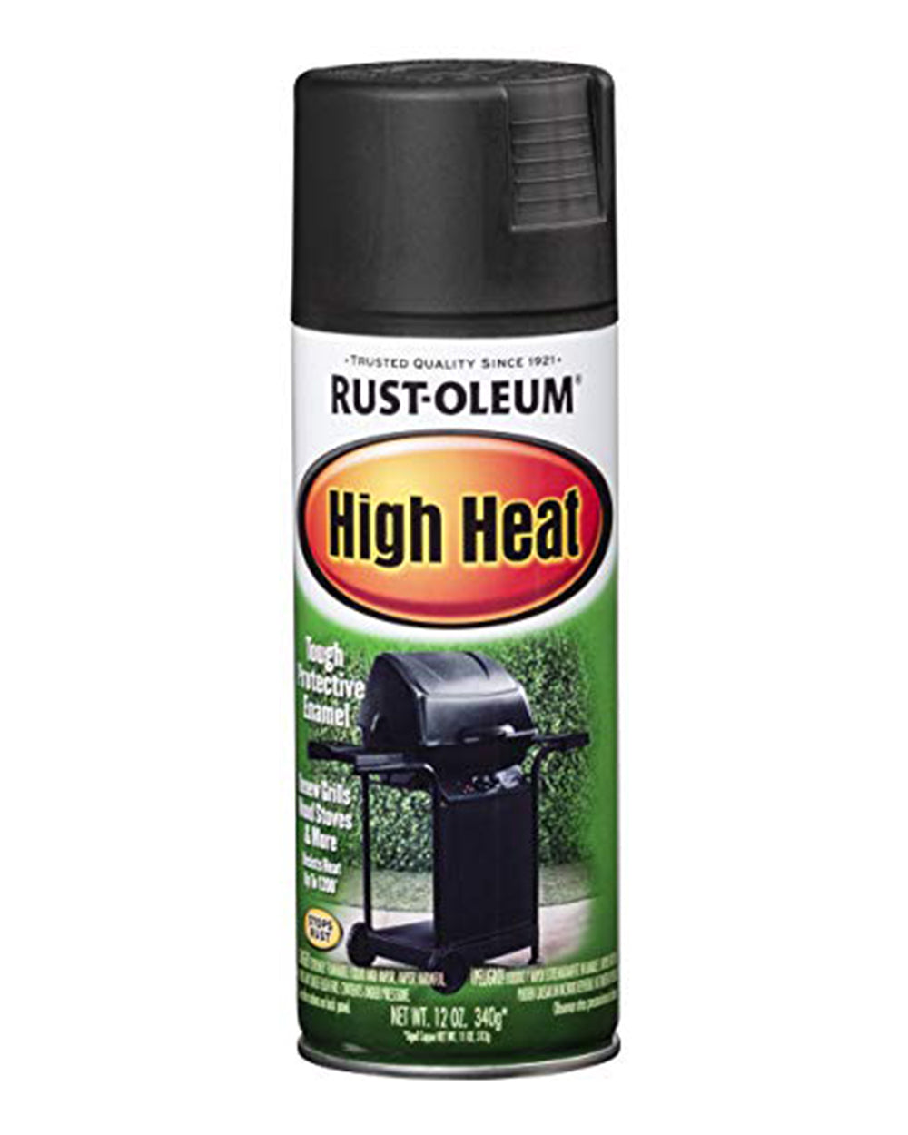 RustOleum Specialty High Heat Spray Paint Bar B Que Black