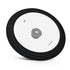 Fissman Multi-Size Lid With Marble Silicone Rim Clear & Black 26/28/30cm