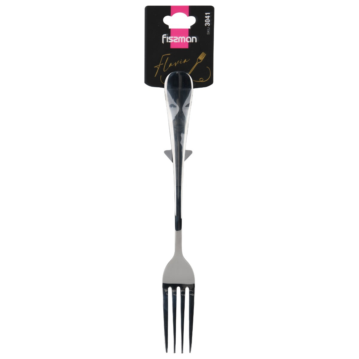 Fissman Set of 3 Dinner Forks Flavia 20cm Stainless Steel