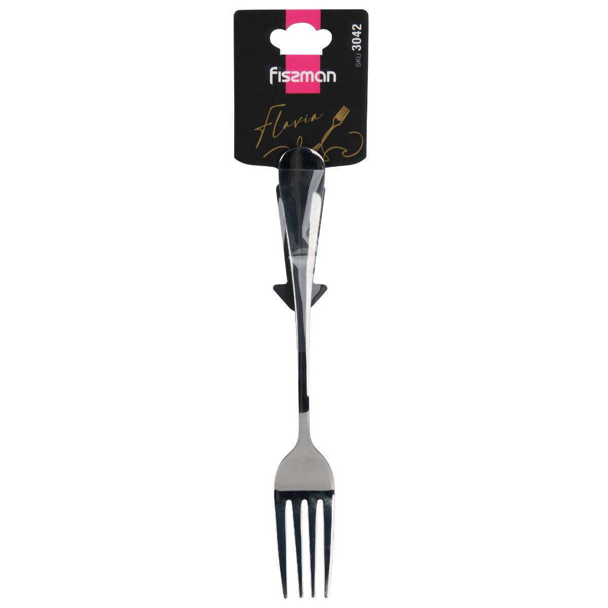 Fissman Set of 3 Dessert Forks Flavia 17cm Stainless Steel