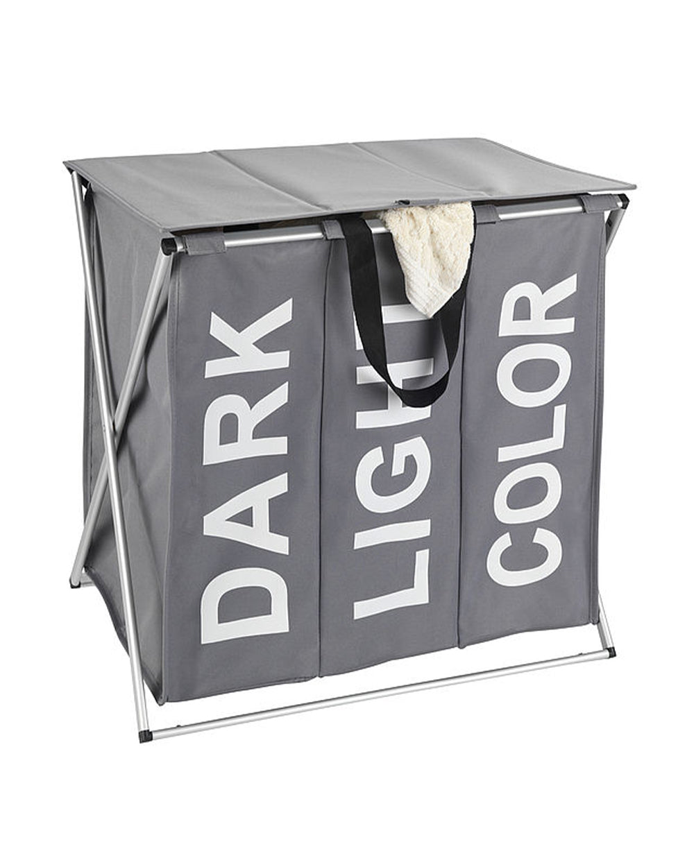 Wenko Laundry Bin Trio Top Grey