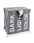 Wenko Laundry Bin Trio Top Grey