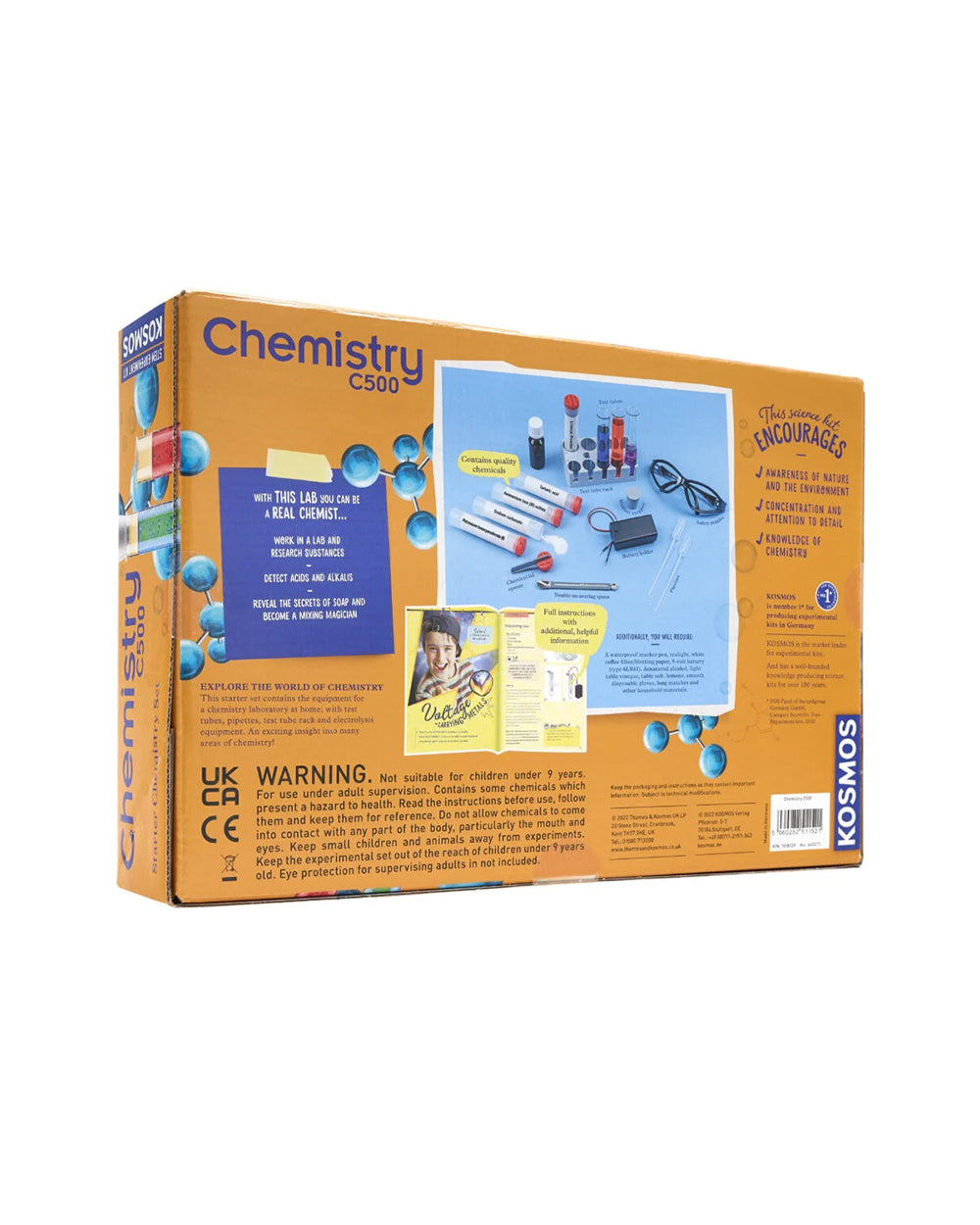 Thames & Kosmos Chemistry C500 STEM Experiment Kit