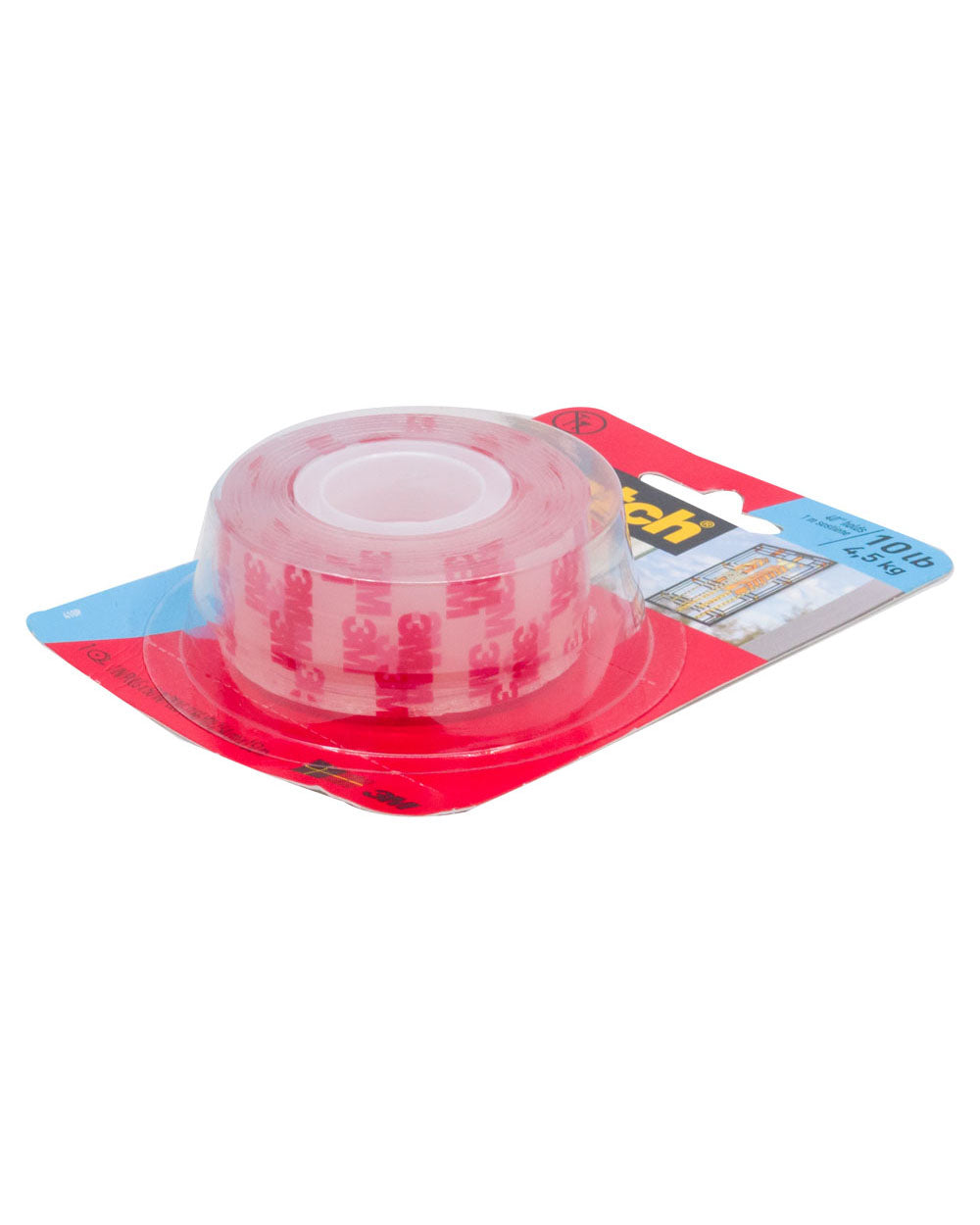 Scotch Clear Mounting Tape 1 inch x 5 Feet