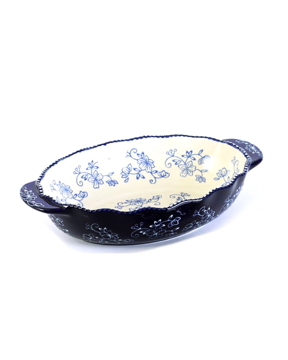 Temptations Floral Lace Side Series Set of 3 Piece Blue