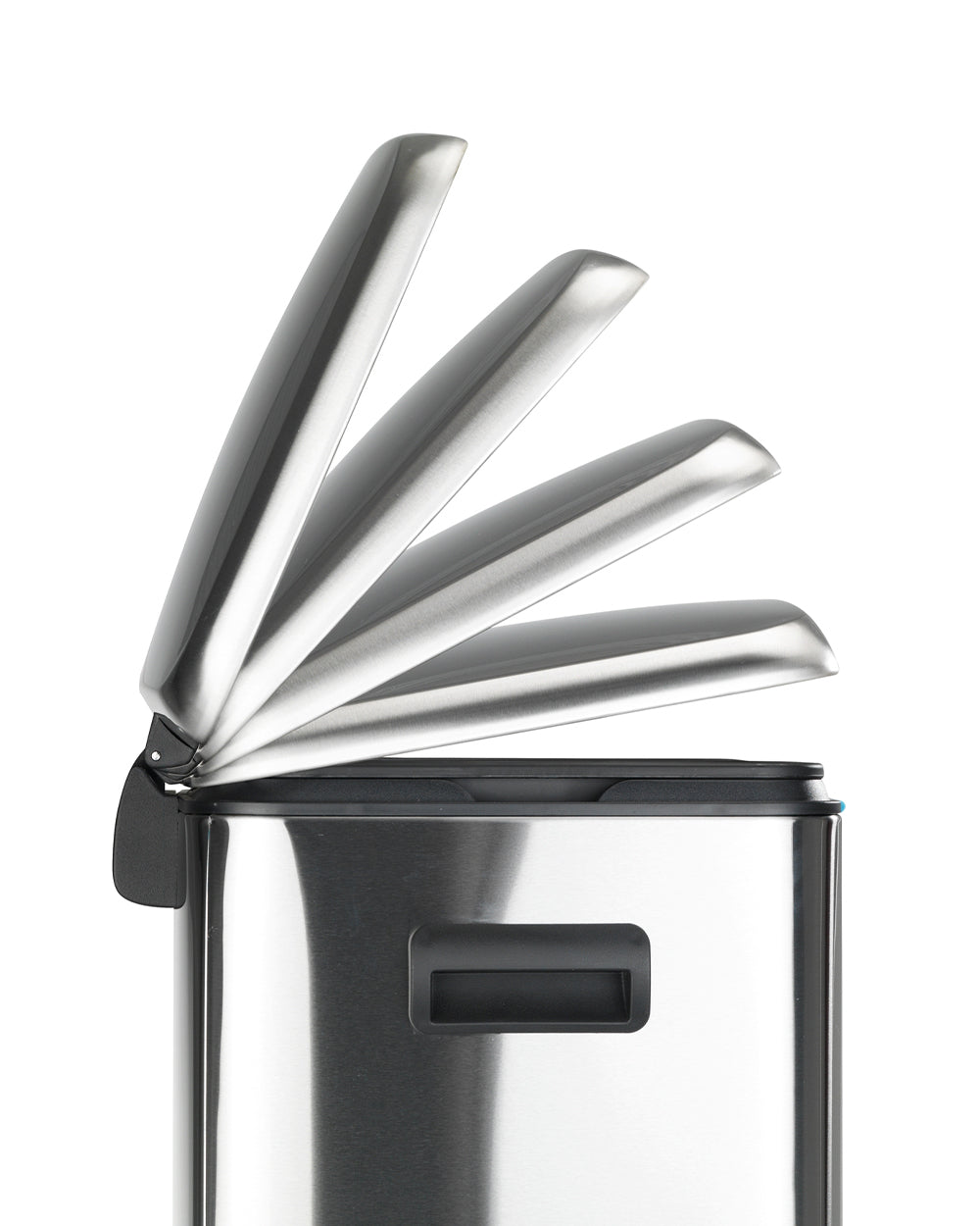 Wenko Pedal Bin Primo, Easy-Close, Stainless Steel 2 x 20 Liter