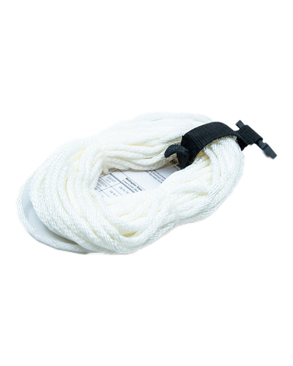 Wellington Cordage 3/16"x50' White Nylon Rope
