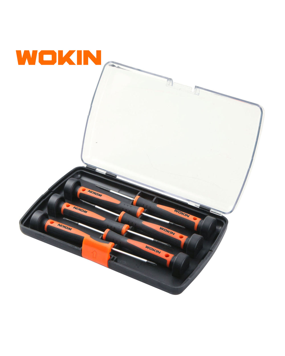 Wokin Precision Screwdriver Latex Grip Set of 6