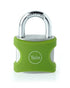 Yale Aluminium Padlock 25mm Green