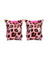 Swim Essentials Rose Gold Leopard Inflatable Swimming Armbands 0-2 years