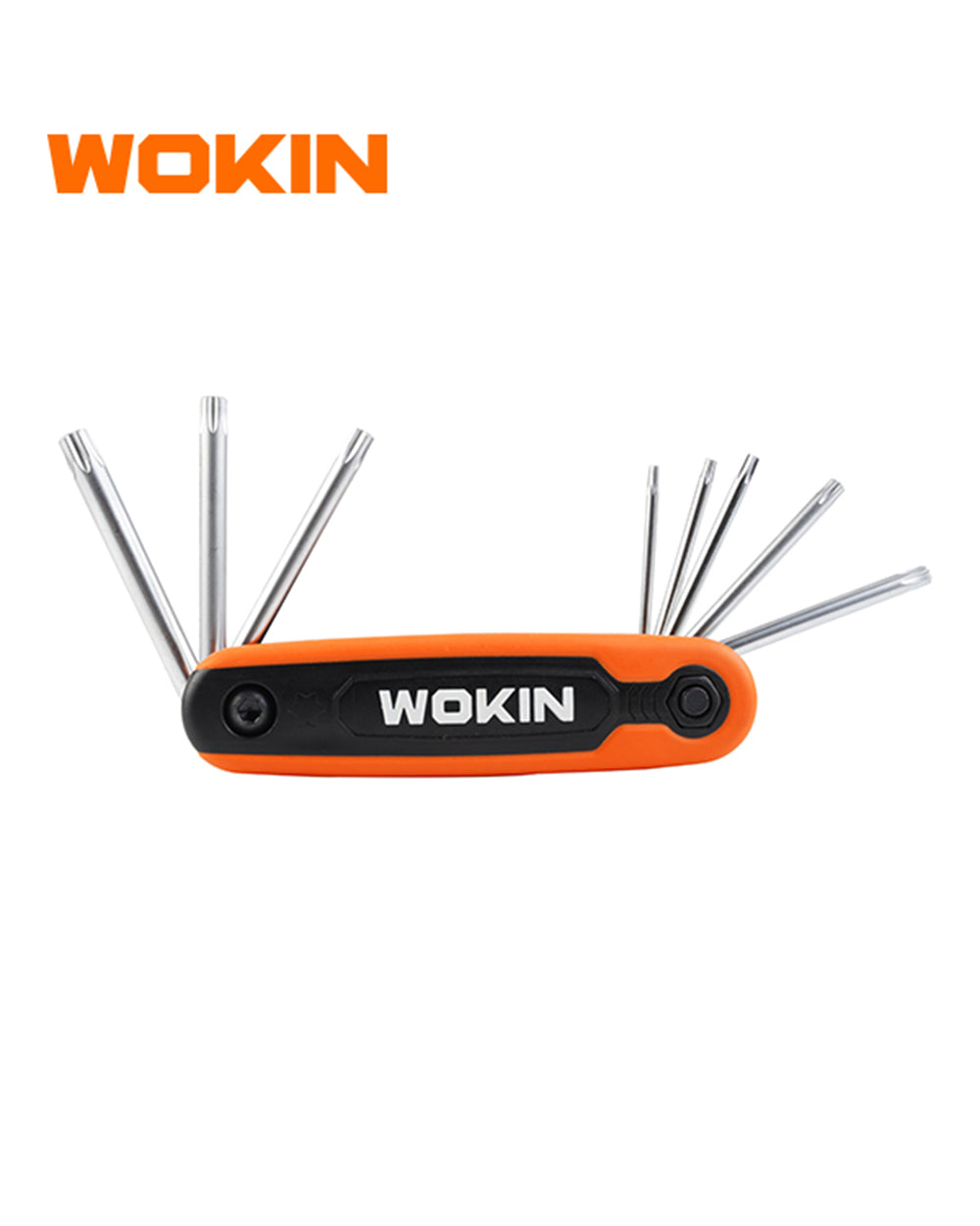 Wokin 8 Pieces Folding Torx Hex Key Set