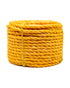 Wellington Cordage 3/8"x100' Yellow Poly Rope