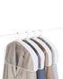 Whitmor Clear Shoulder Cover Set of 4