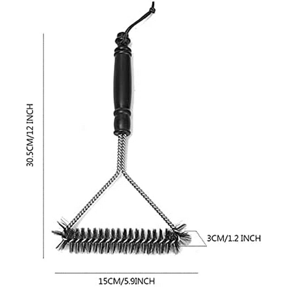 Saborr Barbeque Cleaning Brush Triangular