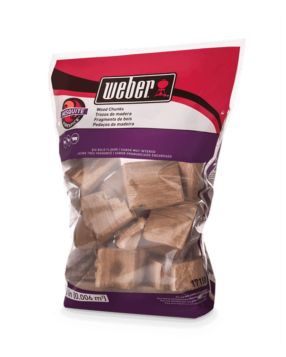 Weber 1.8Kg Mesquite Wood Chunks