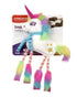Smartykat Dazzle Dancer Disco Unicorn with Felt Cat Toy