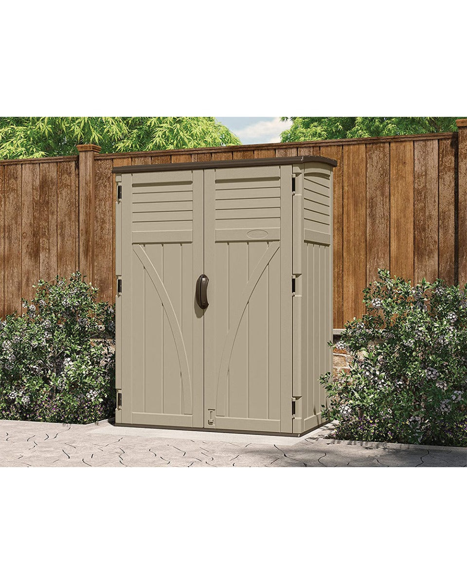 Suncast 54 CUFT Vertical Shed  53W X 32.5D X 71.5H inch