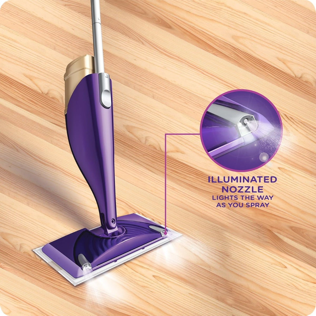 Swiffer WetJet Wood Floor Spray Mop KitÂ Â Â 