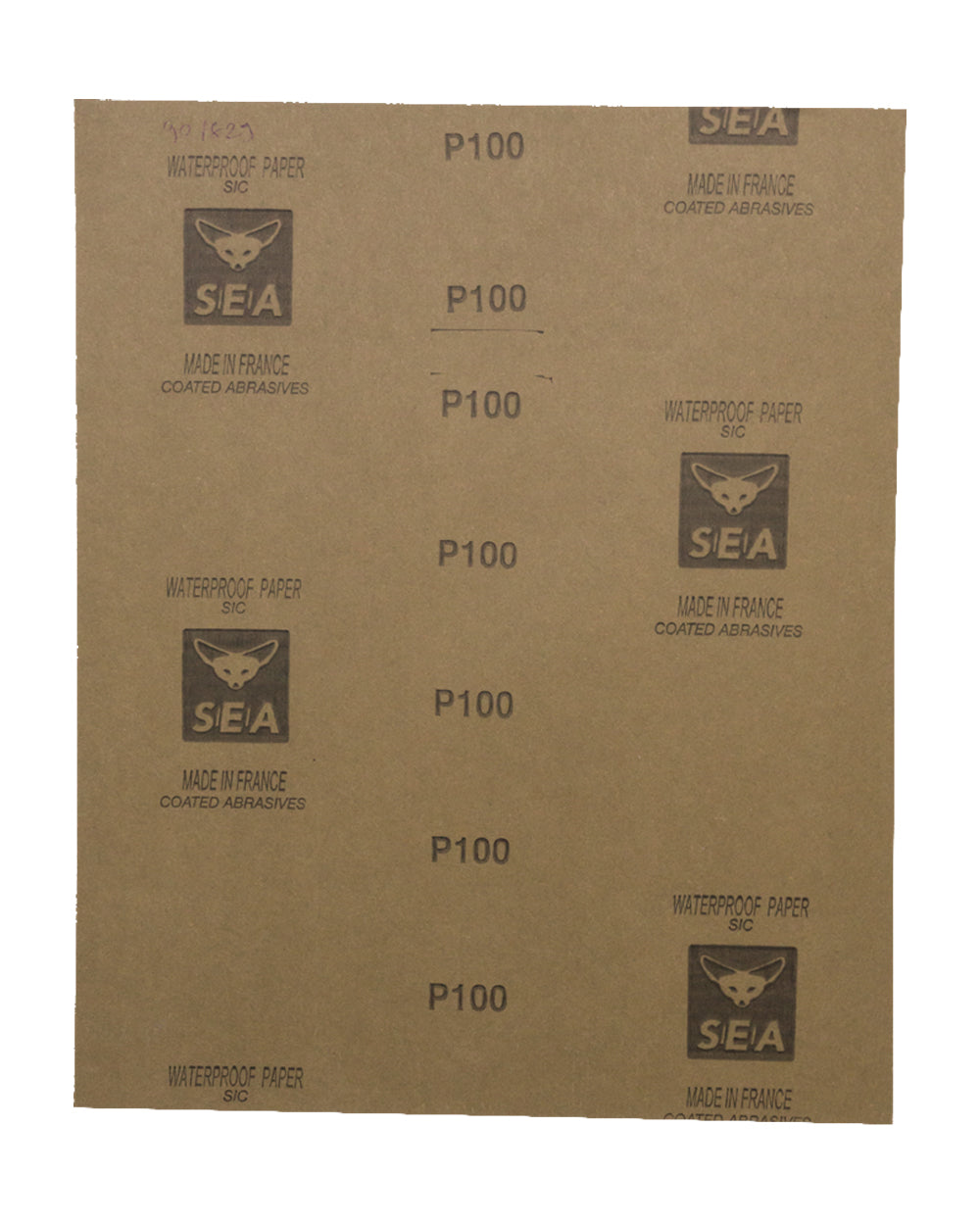 Sea France Waterproof Sandpaper 100 Grit