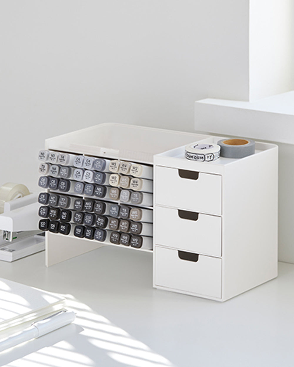 Sysmax Hive Stack Desktop Organizer White