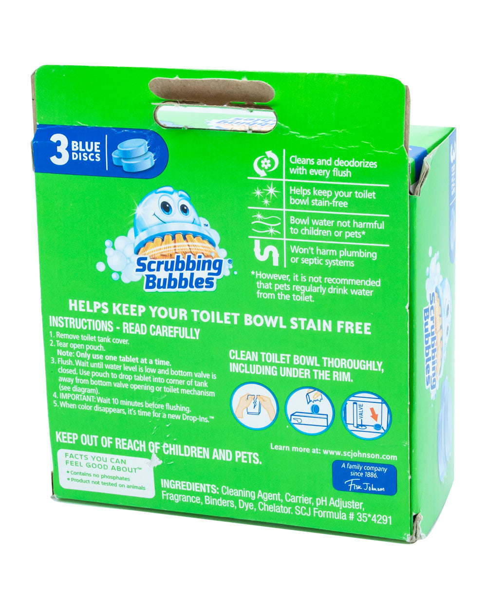 Scrubbing Bubble 3 Pack 3.4 Ounce Vanish Drop In