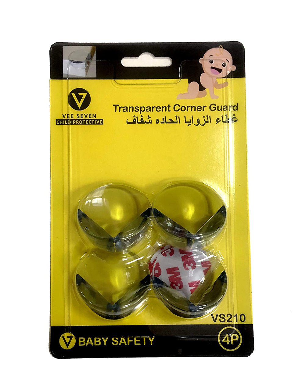 Vee Seven Transparent Corner Guard