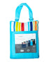 Vista Outdoor Picnic Blanket Aqua Blue/Multi Stripes