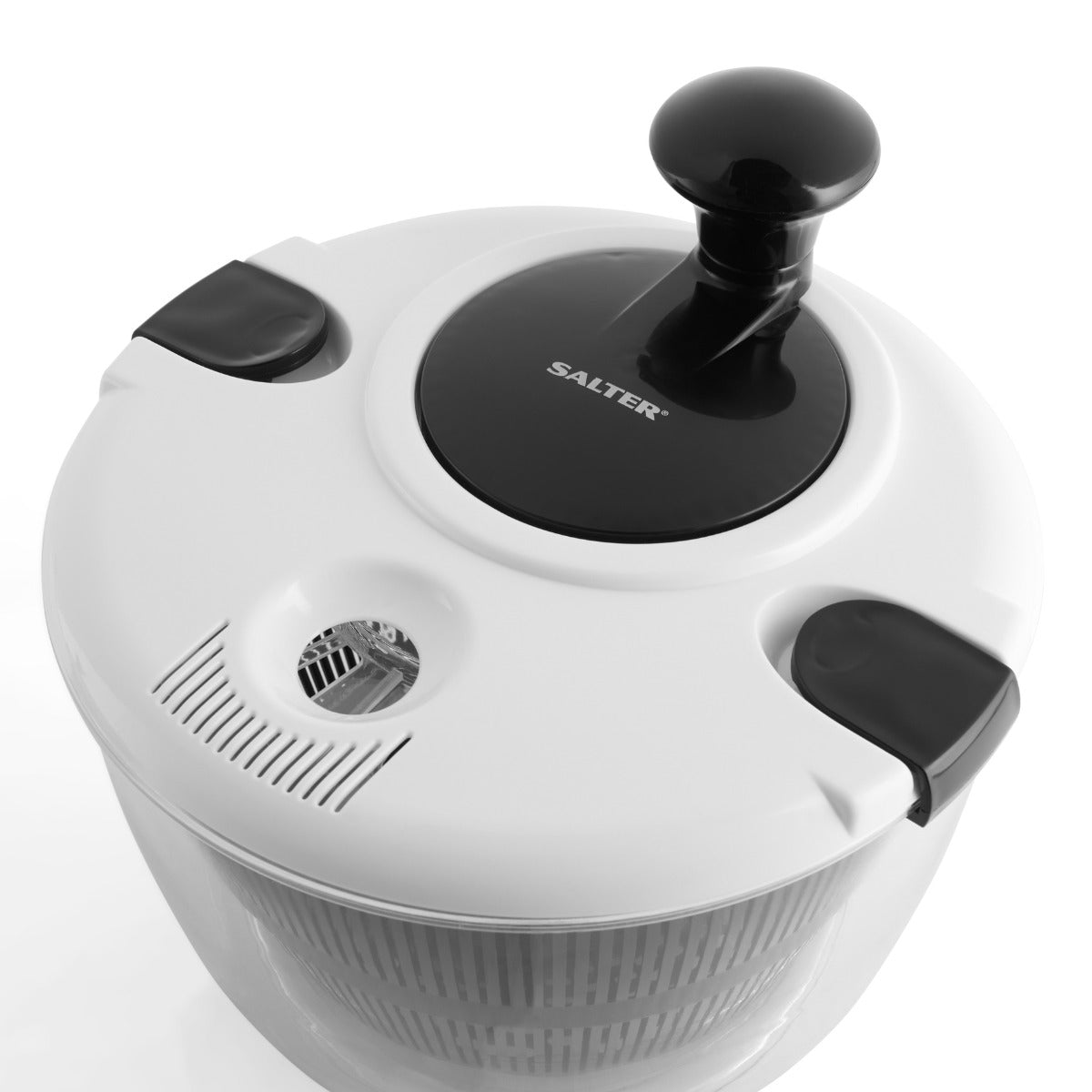 Salter 3.5L Salad Spinner Black