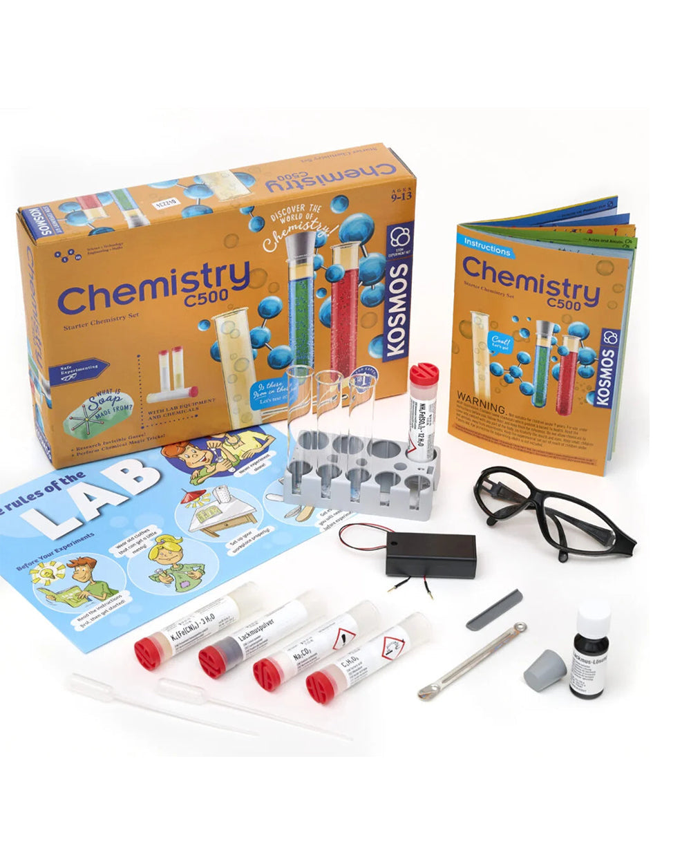 Thames & Kosmos Chemistry C500 STEM Experiment Kit