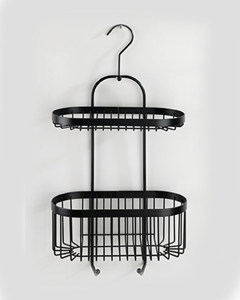 Wenko 2 Tier Bathroom Caddy Classic Plus Black