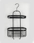 Wenko 2 Tier Bathroom Caddy Classic Plus Black