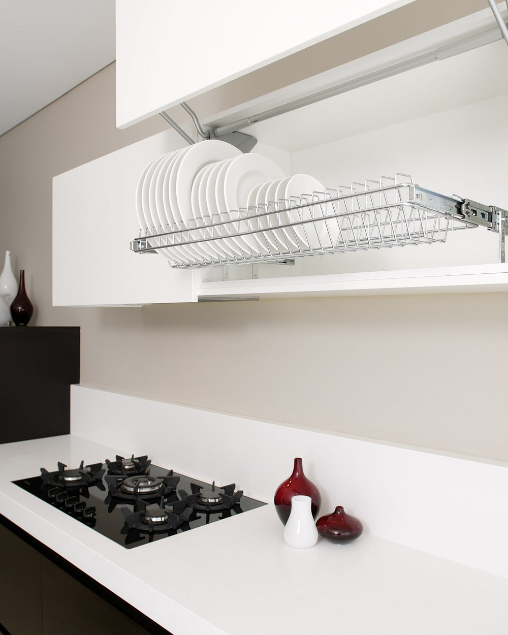 Tansel Single Rack Plate Pull Out Drawer with Slides L 400 x H 100 x W 250 mm
